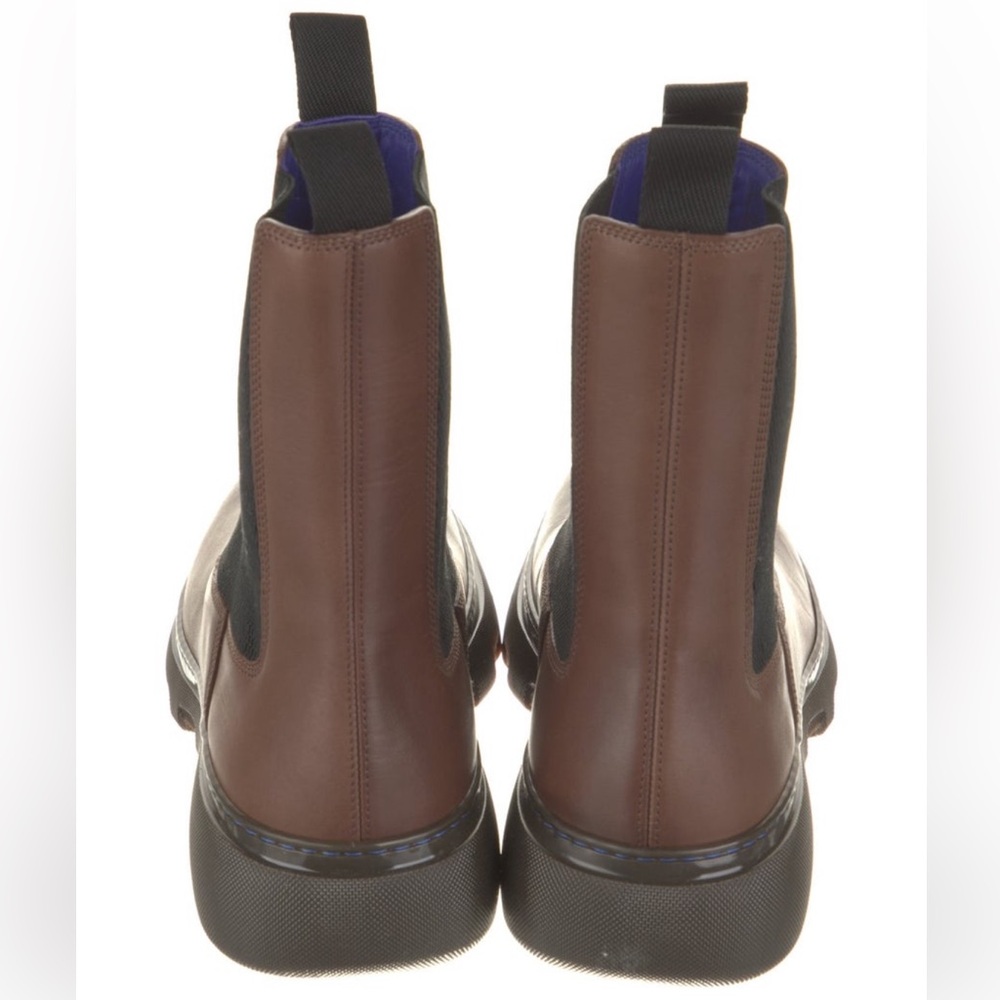 Burberry Leather Chelsea Boots - Picture 4 of 5